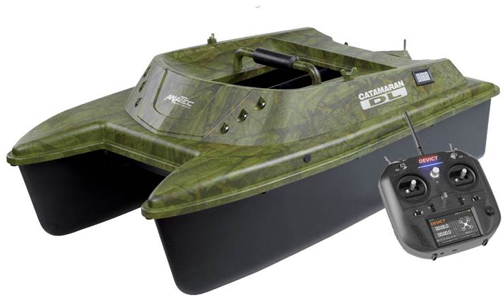 Bateau amorceur CARPED® - Incl. 2 Batteries et sac - Portée de 500